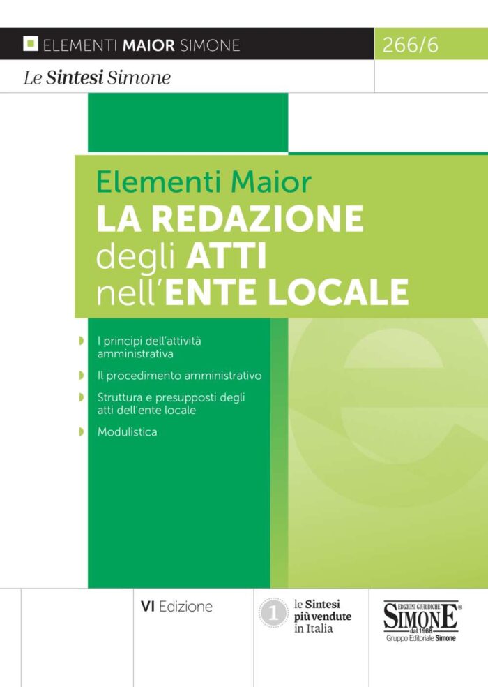 La redazione degli atti nell'Ente Locale