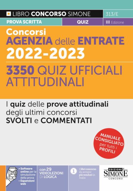 Quiz Concorso Agenzia delle Entrate