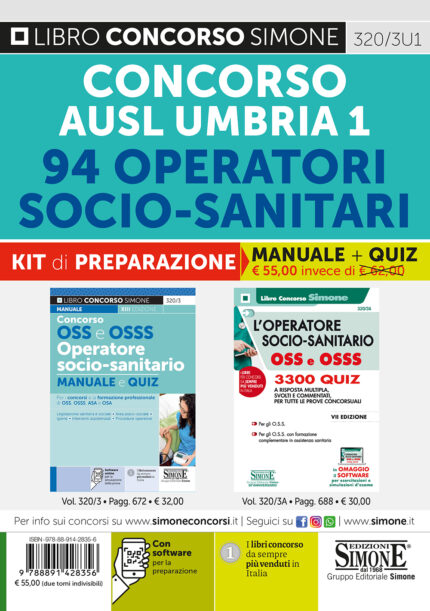 Concorso AUSL Umbria 1- 94 OSS