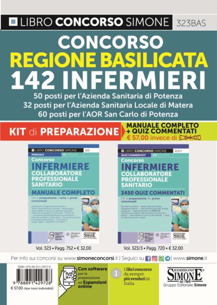 Concorso Infermieri Regione Basilicata