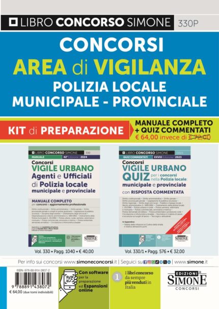 kit polizia locale municipale