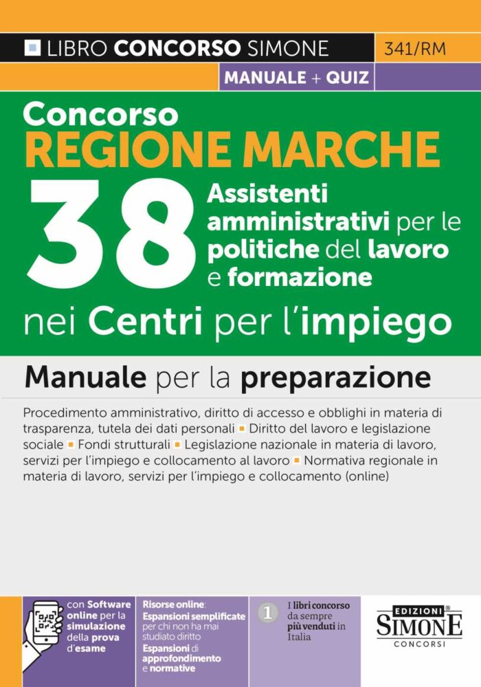 Concorso Regione Marche 38 Assistenti