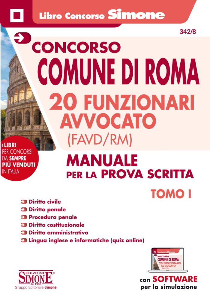 20 Funzionari Avvocato Concorso Comune di Rom