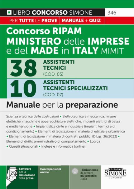 Manuale tecnici concorso mimit 2023