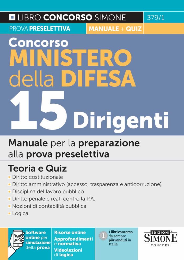 Manuale Concorso Ministero della Difesa