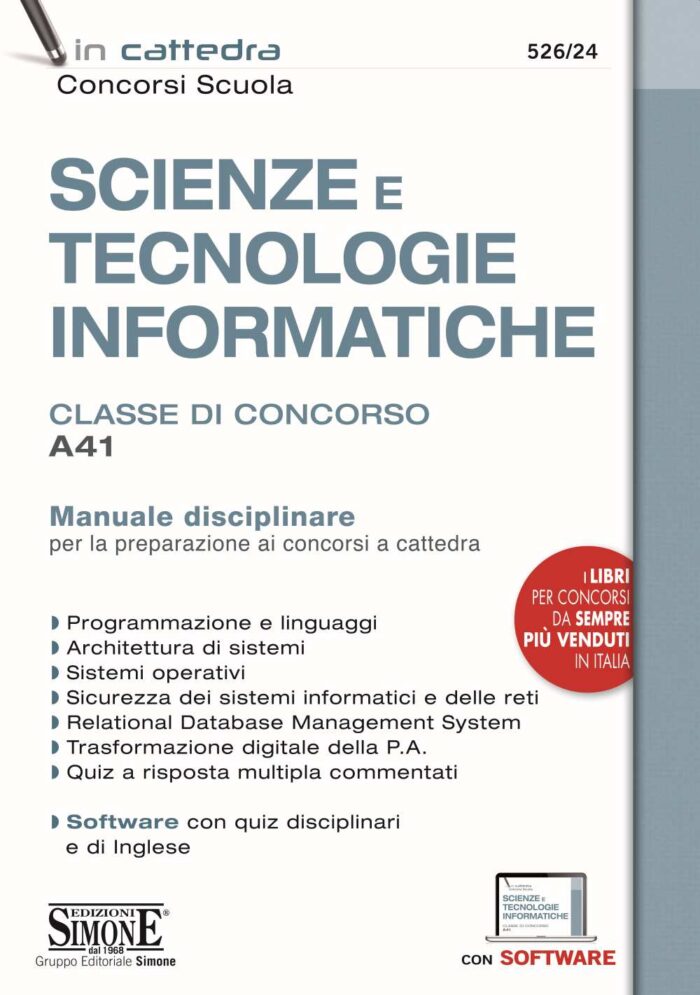 A41 Scienze e tecnologie informatiche