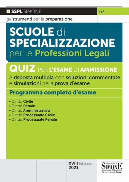 Quiz Scuole di Specializzazione