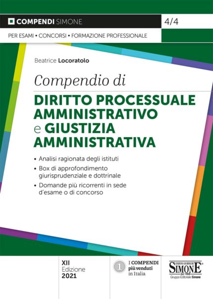 Compendio di Diritto Processuale Amministrativo e Giustizia Amministrativa