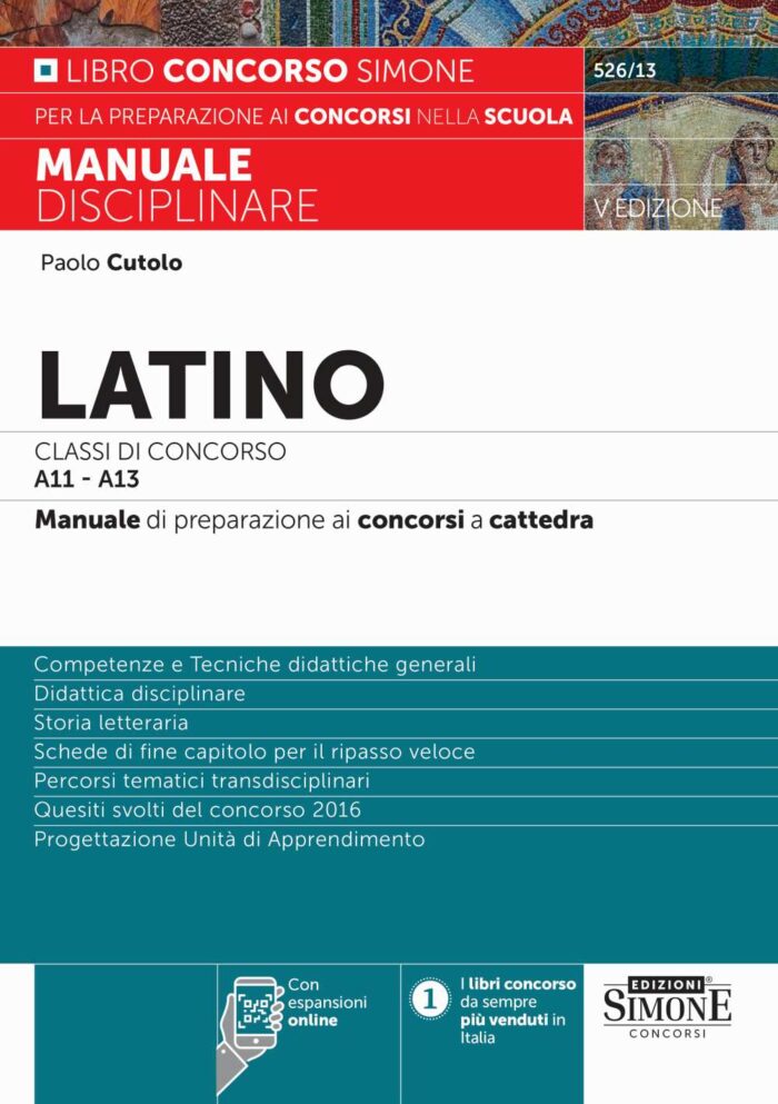 Manuale latino classi di concorso