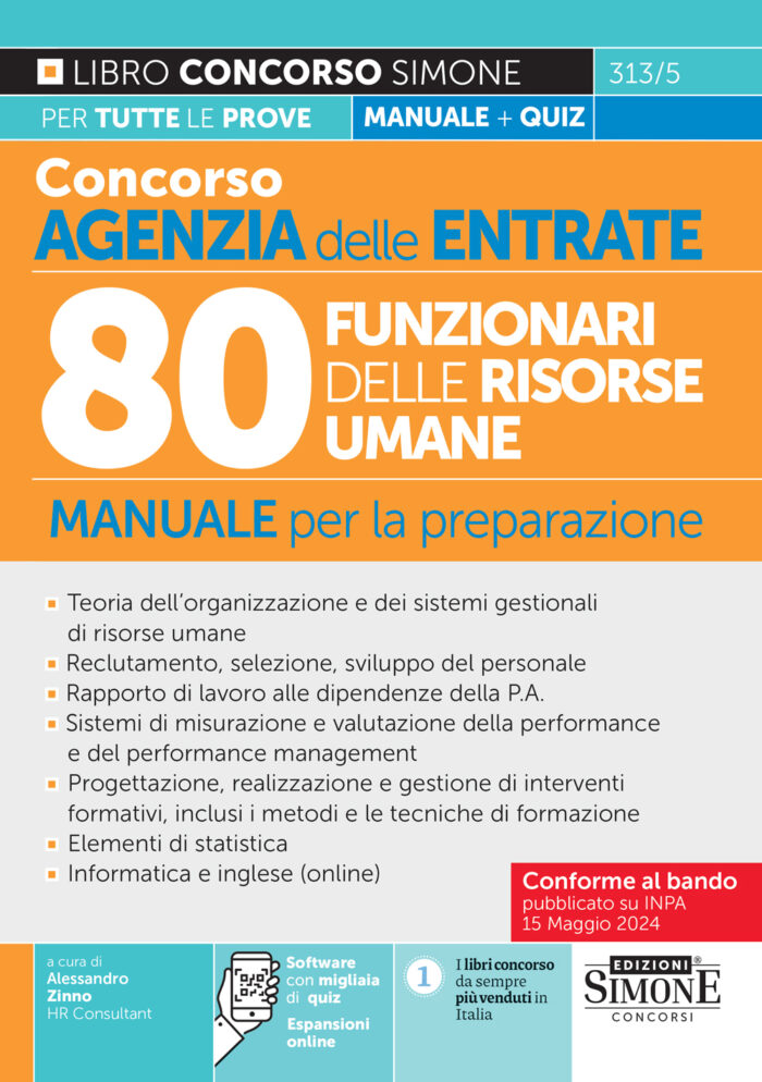 Manuale Agenzia entrate risorse umane