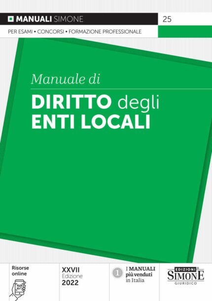 Manuale di diritto degli enti locali