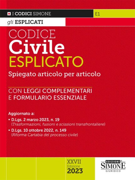 Codice Civile Esplicato 2023