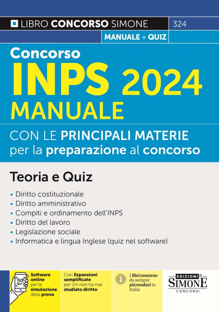 Manuale Concorso INPS 2024