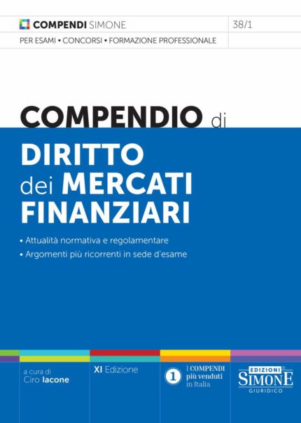 Compendio di Diritto dei Mercati Finanziari 2023