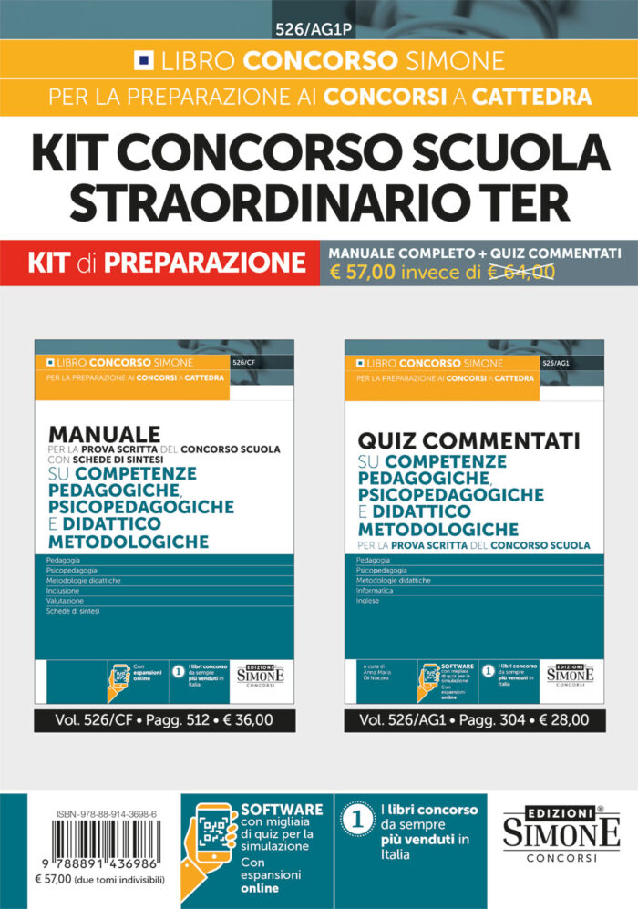 KIT Concorso Scuola Straordinario Ter 2023