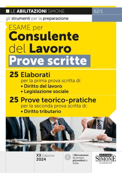 Consulente del Lavoro prove scritte