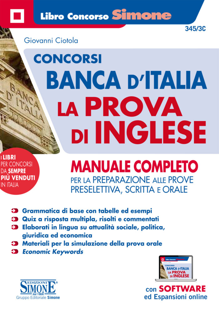 Concorsi Banca Italia Inglese