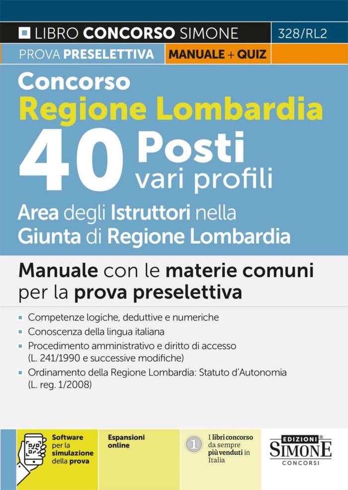 Manuale concorso regione lombardia