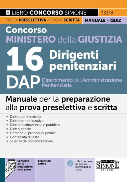 Manuale dirigenti concorso DAP