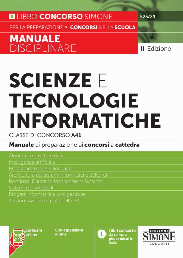 Classe di concorso A41 Scienze e tecnologie informatiche