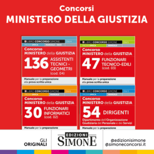 Concorsi Al Ministero Della Giustizia Edizioni Simone Concorsando