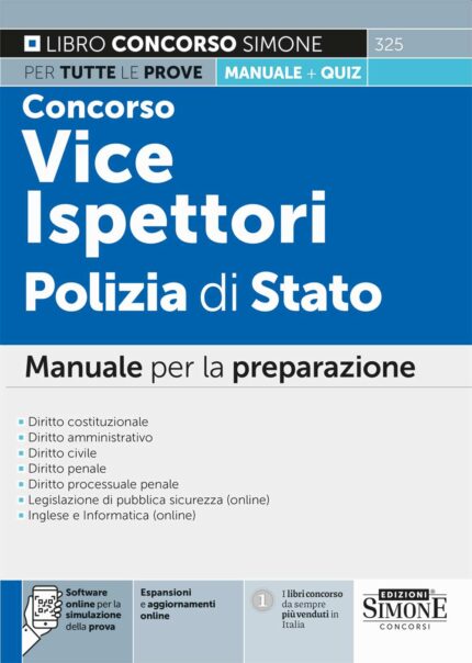 concorso vice ispettori polizia 2025