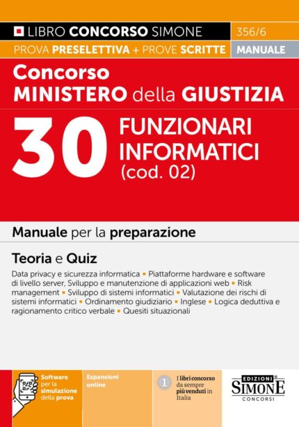 concorso giustizia funzionari informatici