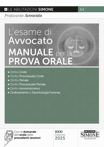 Manuale prova orale avvocato