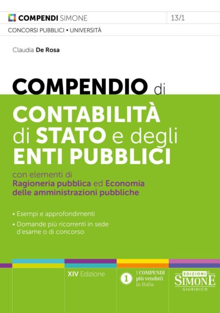Compendio di Contabilità dello Stato e degli Enti Pubblici 2025