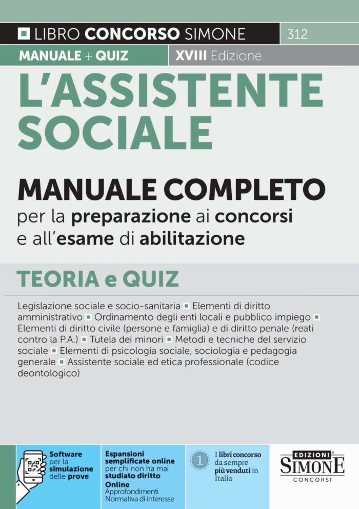 manuale Assistente sociale esame e concorsi