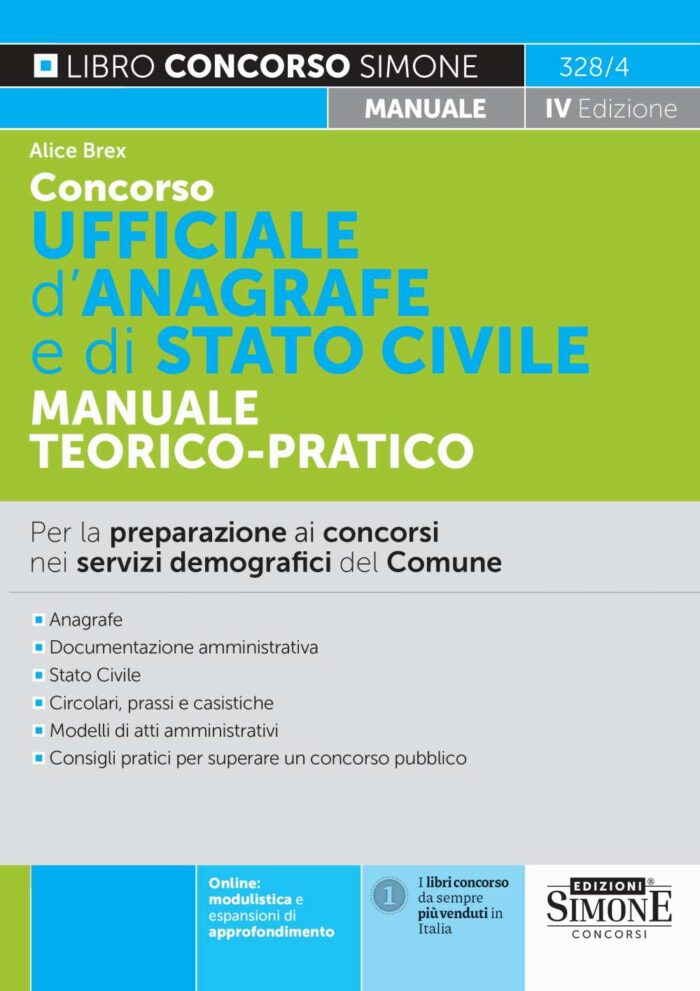 Manuale concorso ufficiale anagrafe