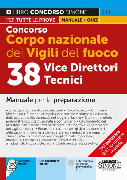 Manuale Concorso Direttori Tecnici Vigili del Fuoco 2025