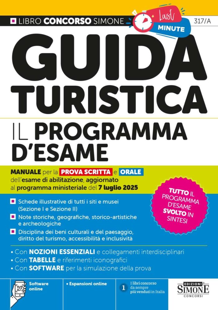 Guida Turistica il programma d'esame - Manuale - 317/A - immagine 1