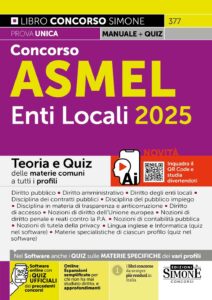 Manuale per il Concorso ASMEL Enti Locali 2025