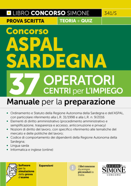 manuale concorso aspal sardegna operatori amministrativi centri per impiego cpi
