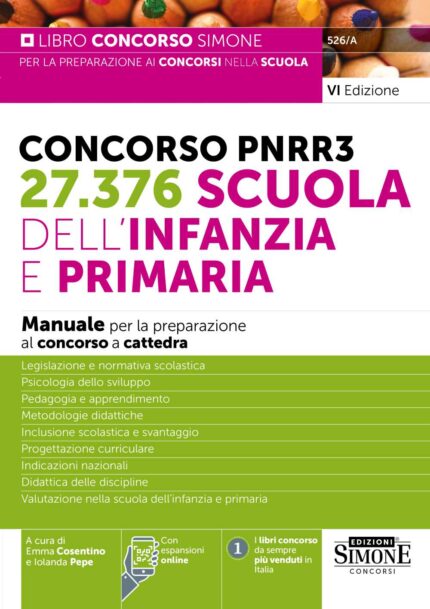 Concorso PNRR3 27.376 Scuola dell’Infanzia e Primaria