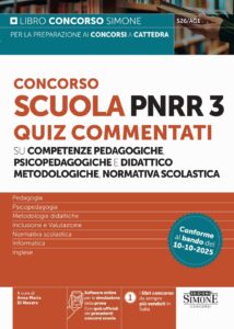 Quiz concorso scuola PNRR3 con simulatore per i test