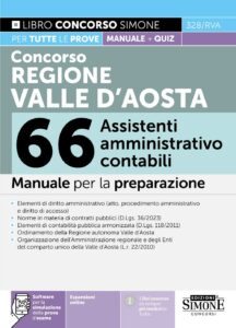 Concorso Regione Valle d’Aosta 66 Assistenti amministrativo contabile