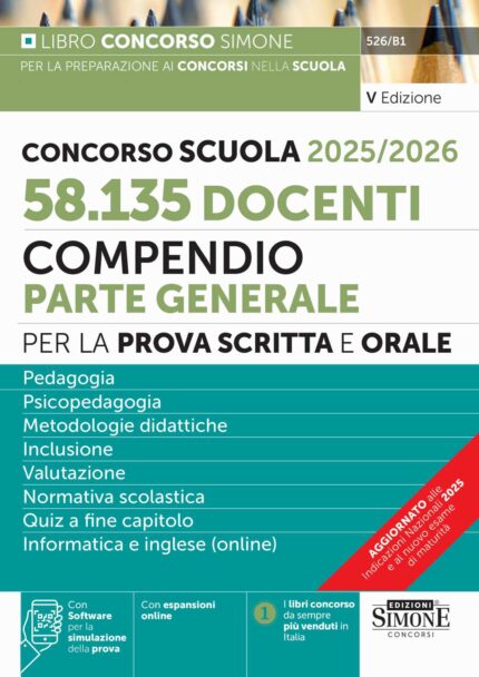 Compendio Concorso Scuola 2025/26 PNRR3 per la prova scritta e orale
