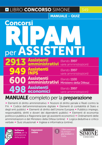 manuale concorso assistenti ripam 2026