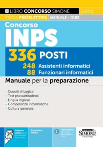 Manuale concorso informatici INPS 2026 per assistenti e funzionari