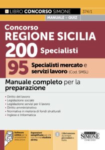 Manuale Concorso Regione Sicilia 95 specialisti lavoro SMSL