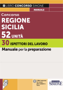 Manuale Concorso Regione Sicilia 30 Ispettori del lavoro ISPAM