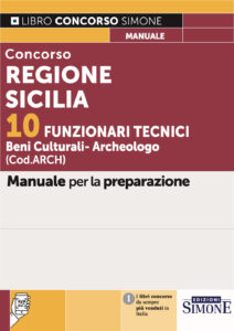 Manuale Concorso Regione Sicilia 10 funzionari beni culturali archeologi ARCH