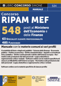 Manuale concorso funzionari MEF 2026