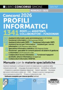 Manuale concorsi informatici 2026 per assistenti collaboratori e funzionari
