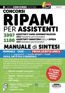 Manuale di sintesi concorsi assistenti diplomati RIPAM