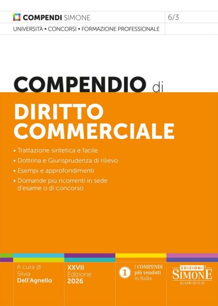 Compendio di Diritto Commerciale - 6/3