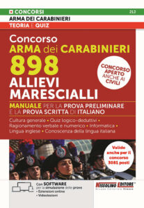 Manuale Concorso Arma dei Carabinieri 898 Allievi Marescialli