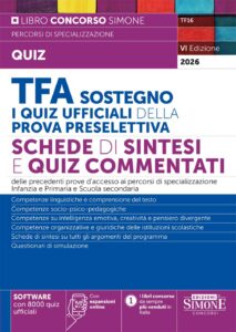 Quiz concorso TFA Sostegno 2026 XI Ciclo per la prova preselettiva